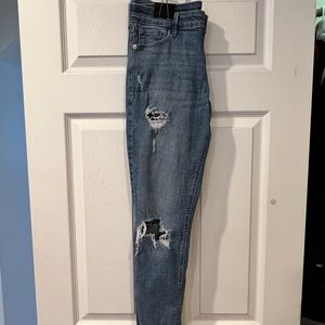 Ripped Denim Jeans